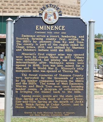 Reverse Side of Marker image. Click for full size.