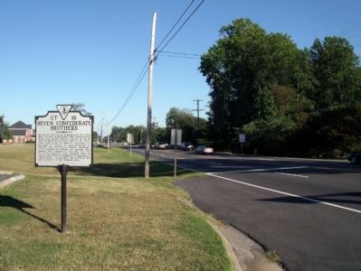 Seven Confederate Brothers Marker image. Click for full size.
