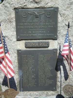 Erected As a Tribute Marker image. Click for full size.