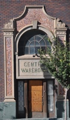 Central Warehouse Building Front Entrance image. Click for full size.