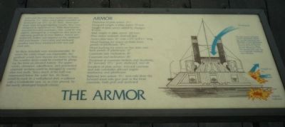 Interpretive panel : "The Armor" image. Click for full size.