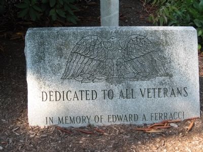 Dedicated to All Veterans Marker image. Click for full size.