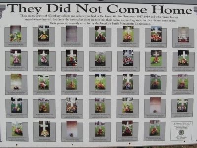 They Did Not Come Home Memorial image. Click for full size.