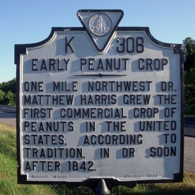 Early Peanut Crop Marker image. Click for full size.