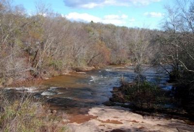 High Shoals on Rocky River image. Click for full size.