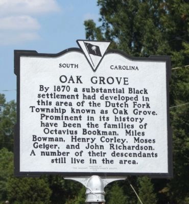 Oak Grove Marker image. Click for full size.