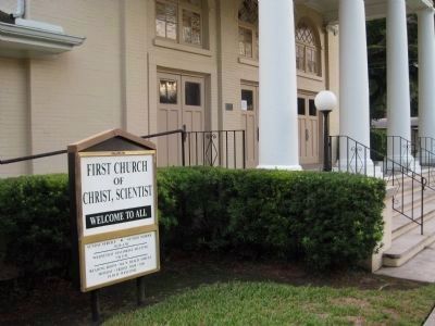 First Church of Christ, Scientist Marker image. Click for full size.