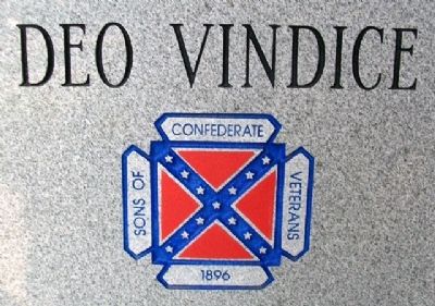 Sons of Confederate Veterans Emblem on Marker image. Click for full size.