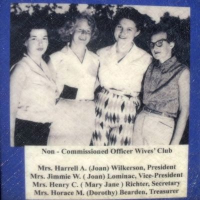 Non-Commissioned Officer Wives’ Club image. Click for full size.