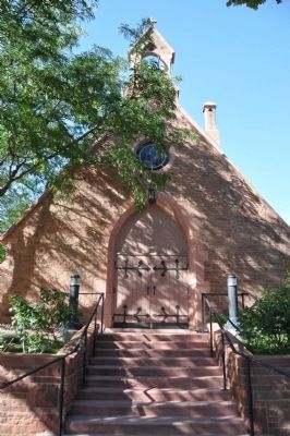St. Mark's Episcopal Cathedral Entrance. Click for full size. St. Mark's Episcopal Cathedral Entrance image. Click for full size.