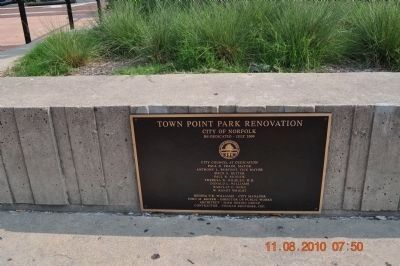 Town Point Park Renovation image. Click for full size.