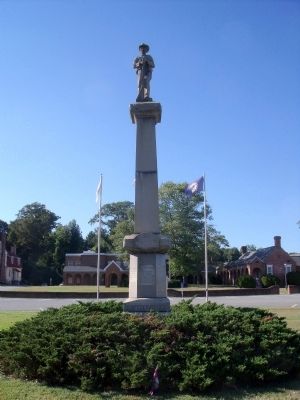 Isle of Wight County Confederate Monument (original location). Click for full size. Isle of Wight County Confederate Monument (original location) image. Click for full size.
