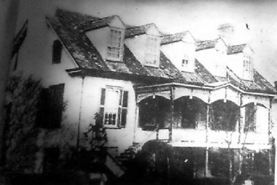 Butler house ca. 1812. Click for full size. Butler house ca. 1812 image. Click for full size.