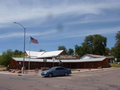View of Payson's Historical Marker Plaza image. Click for full size.
