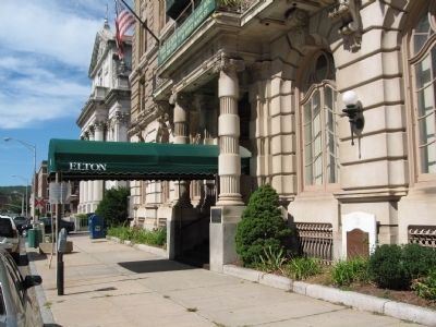 The Entrance to the Hotel Elton building. Click for full size. The Entrance to the Hotel Elton building image. Click for full size.