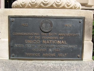 UNICO National Marker image. Click for full size.