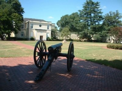 The Augusta Arsenal , view across Parade Ground, to Northwest corner image. Click for full size.