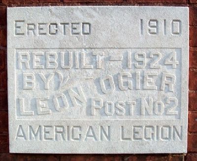 Vernon County War Memorial Marker. Click for full size. Vernon County War Memorial Marker image. Click for full size.
