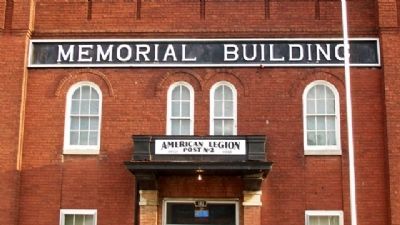 Vernon County War Memorial Entrance. Click for full size. Vernon County War Memorial Entrance image. Click for full size.