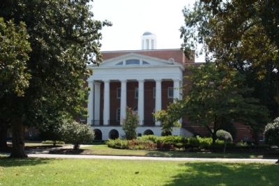 South Carolina State Hospital, Mills Building seen from Bull Street Driveway image. Click for full size.