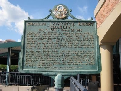 Charles Lafayette Knight Marker. Click for full size. Charles Lafayette Knight Marker image. Click for full size.