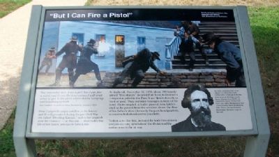 "But I Can Fire a Pistol" Marker. Click for full size. "But I Can Fire a Pistol" Marker image. Click for full size.