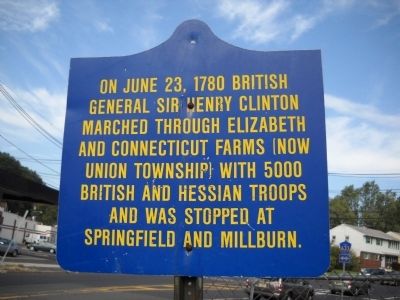General Sir Henry Clinton Marker. Click for full size. General Sir Henry Clinton Marker image. Click for full size.