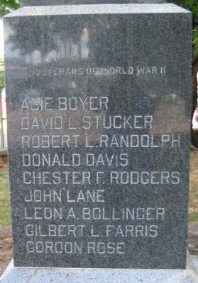 Left Side of Memorial. Click for full size. Left Side of Memorial image. Click for full size.