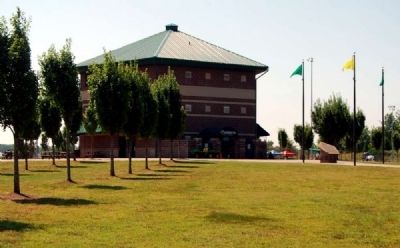 Anderson Sports Complex -<br>Northwest Elevation. Click for full size. Anderson Sports Complex -<br>Northwest Elevation image. Click for full size.