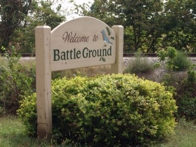 Welcome to Battle Ground - - Sign. Click for full size. Welcome to Battle Ground - - Sign image. Click for full size.