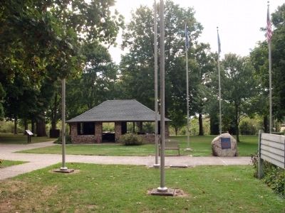Other View - - The Battle of Tippecanoe Marker. Click for full size. Other View - - The Battle of Tippecanoe Marker image. Click for full size.
