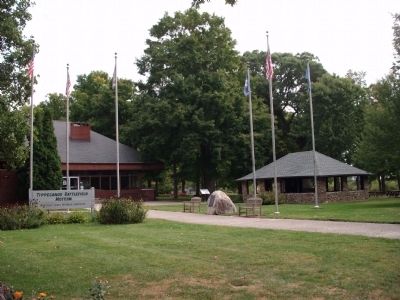 The Battle of Tippecanoe - - Welcome Center. Click for full size. The Battle of Tippecanoe - - Welcome Center image. Click for full size.