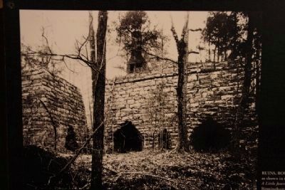 Ruins of the Tannehill Ironworks 1890 image. Click for full size.