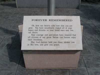 Omro Veterans Memorial image. Click for full size.