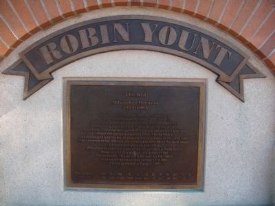 Robin Yount Marker image. Click for full size.