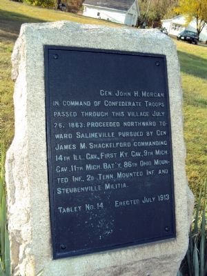 Morgan's Raid Marker. Click for full size. Morgan's Raid Marker image. Click for full size.