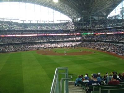 Inside of Miller Park. Click for full size. Inside of Miller Park image. Click for full size.