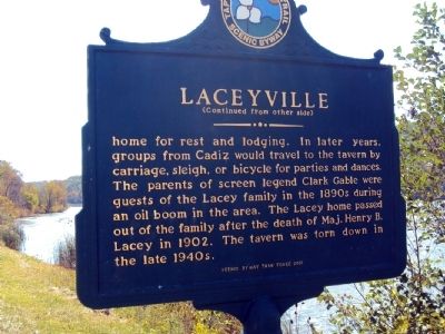 Laceyville Marker image. Click for full size.