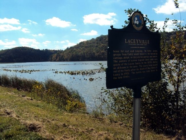 Laceyville Marker image. Click for full size.