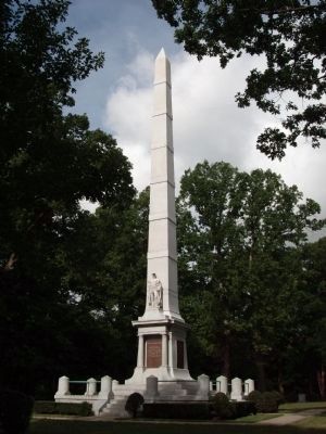 Tippecanoe Battlefield Memorial image. Click for full size.