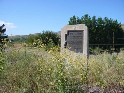 Apache Grove Marker. Click for full size. Apache Grove Marker image. Click for full size.