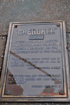 "Cherokee" Marker image. Click for full size.
