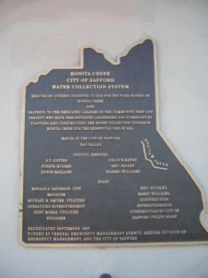 Plaque to Right of Entrance image. Click for full size.
