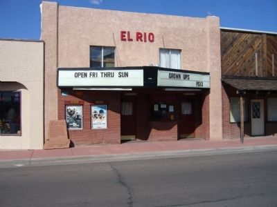 El Rio Theatre Marker image. Click for full size.