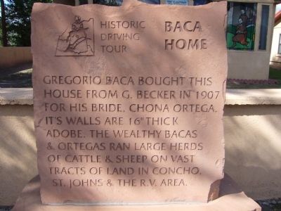 Baca Home Marker image. Click for full size.