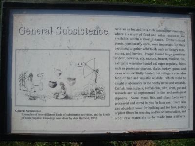 General Subsistence Marker image. Click for full size.