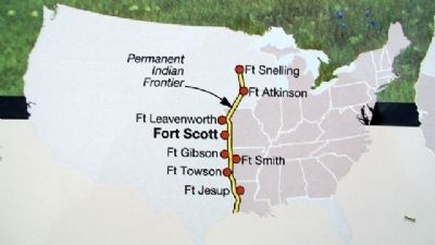 Frontier Fort Map on Marker image. Click for full size.