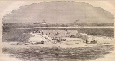 Ironclad Battery on Cummings Point image. Click for full size.
