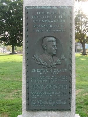 Chester H. Grant Circle Marker image. Click for full size.
