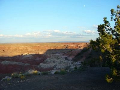 The Painted Desert. Click for full size. The Painted Desert image. Click for full size.